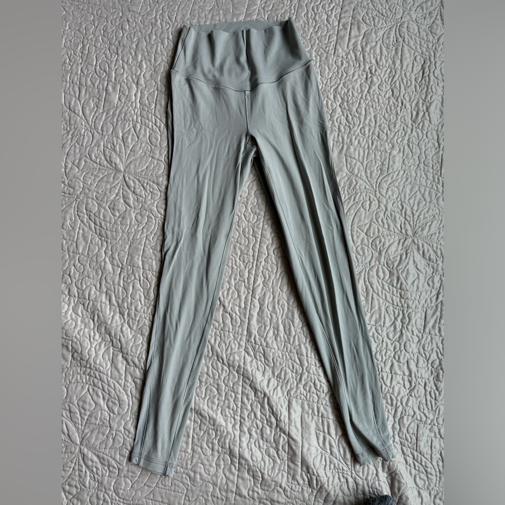 Aerie - Gray with Stripe Leggings - Size Small